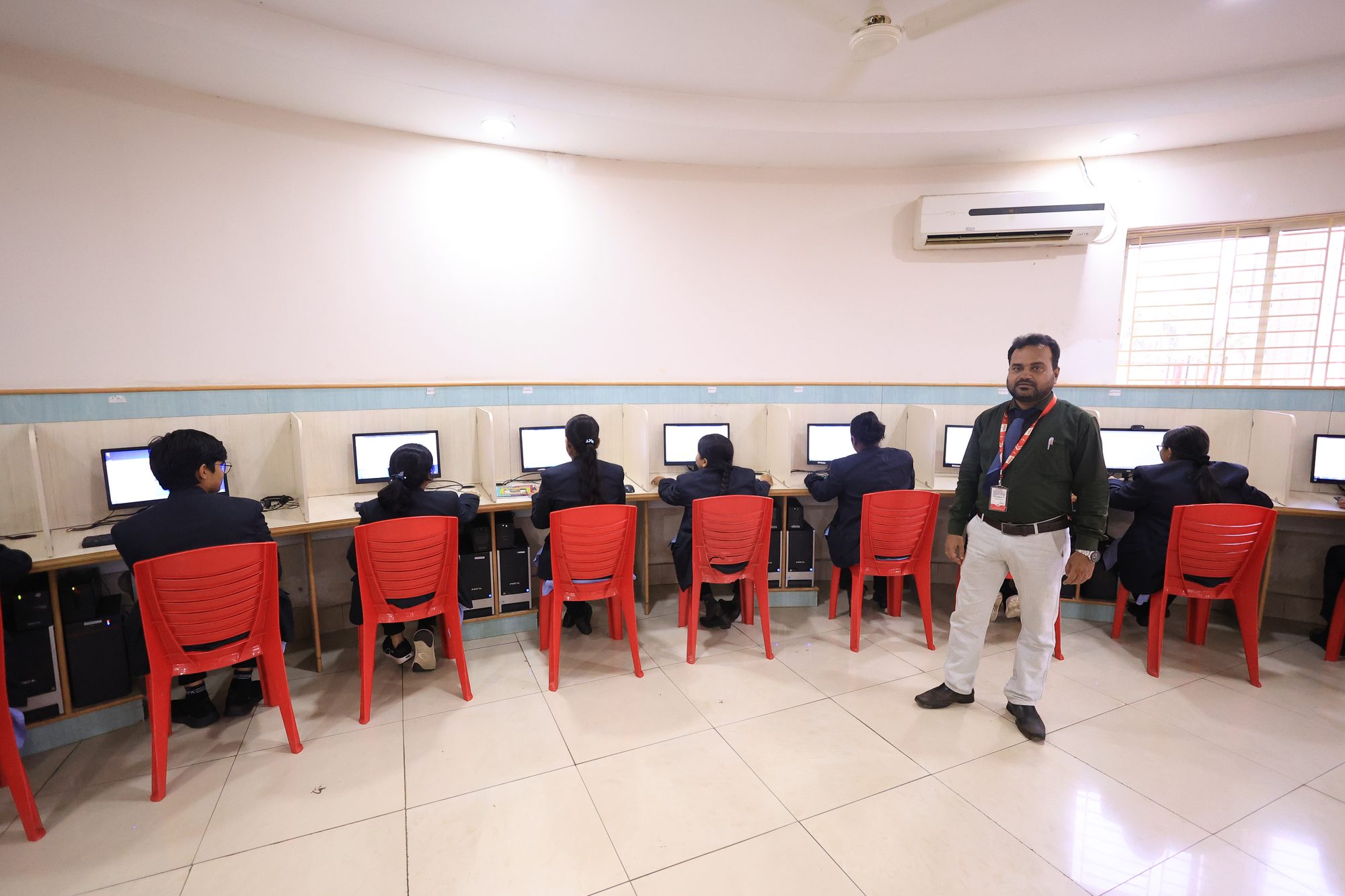 IT Lab at Adyant Higher Secondary School